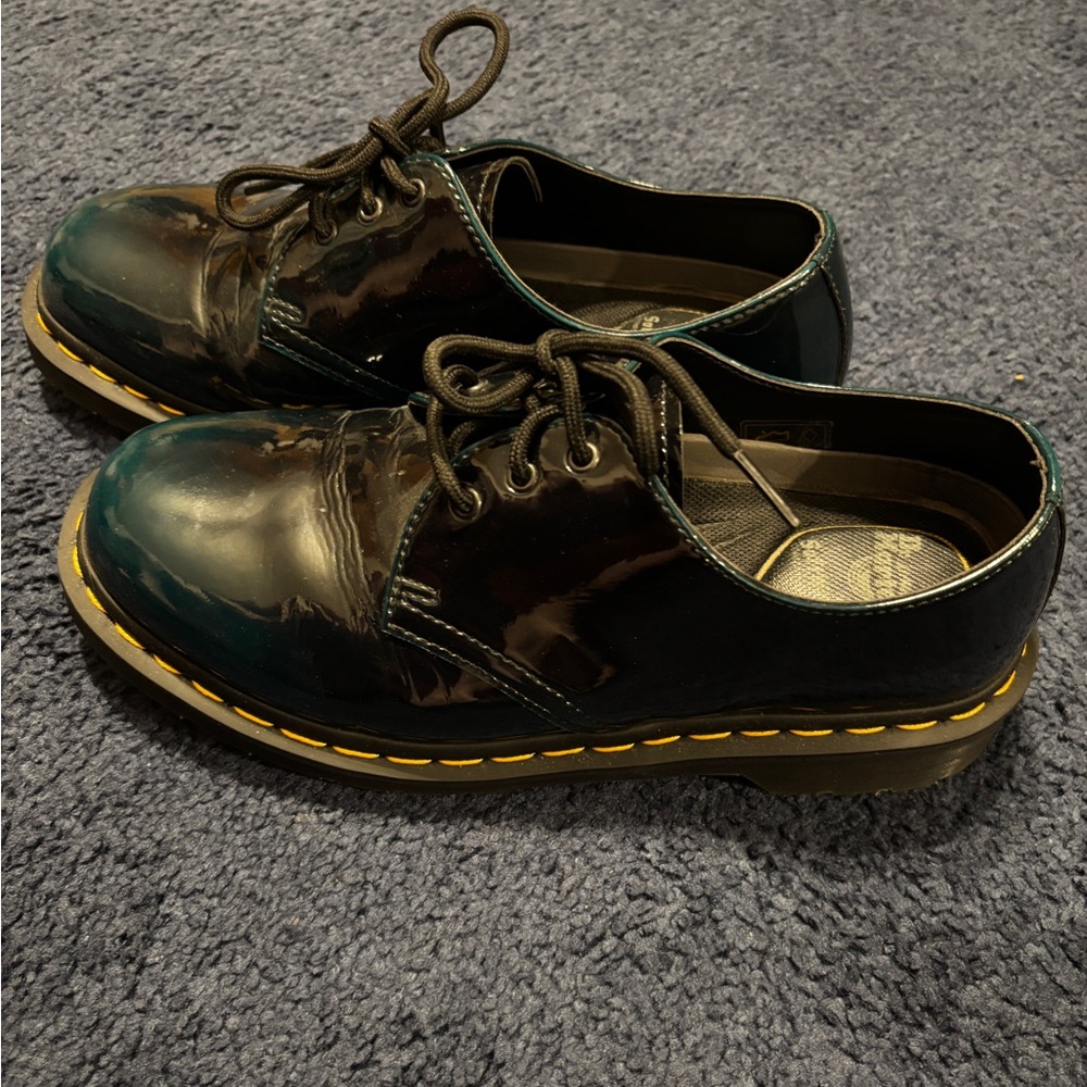 Dr. Marten’s Vegan 1461 Gloss Oxford Shoes - Picture 10 of 12